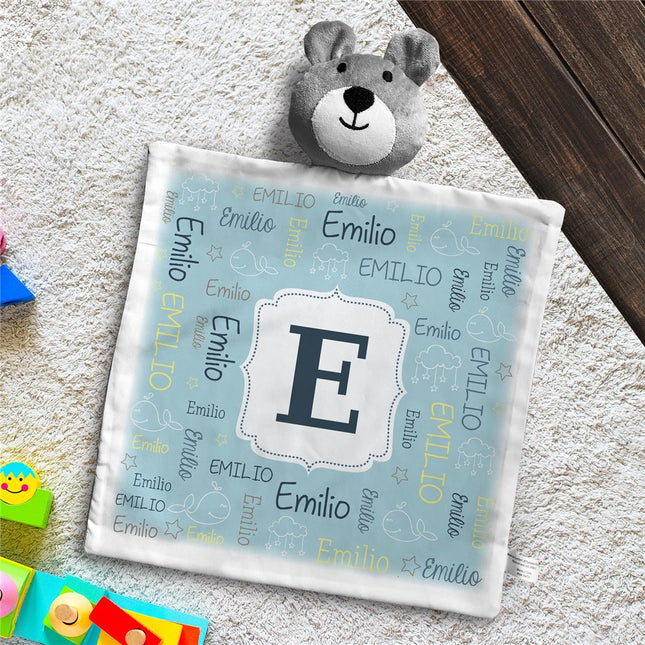 Personalized Baby Name Bear Lovie