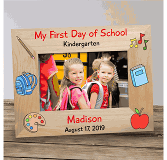 Personalized Back To School Frame