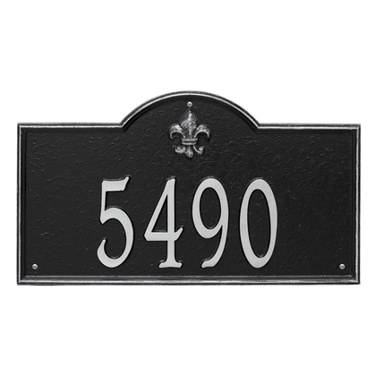 Personalized Bayou Vista Large Address Plaque - 1 Line