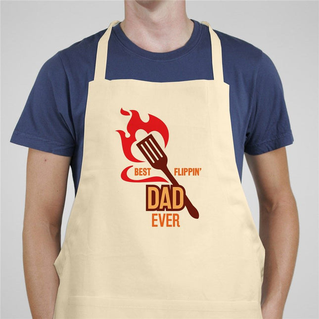 Personalized Best Flippin' Dad Ever Apron