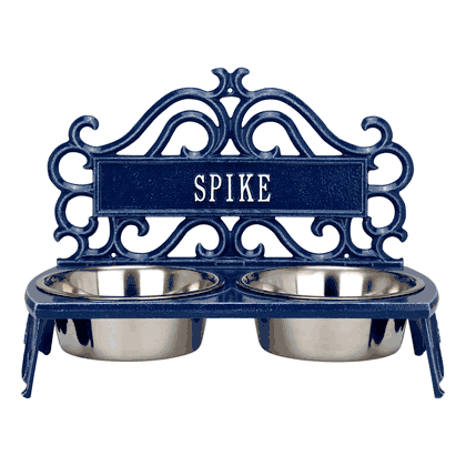 Personalized Bistro Pet Bowl Feeder