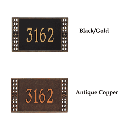 Personalized Boston 1 Line Standard Wall Plaque