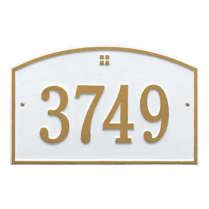 Personalized Cape Charles Address Plaque -1 Line