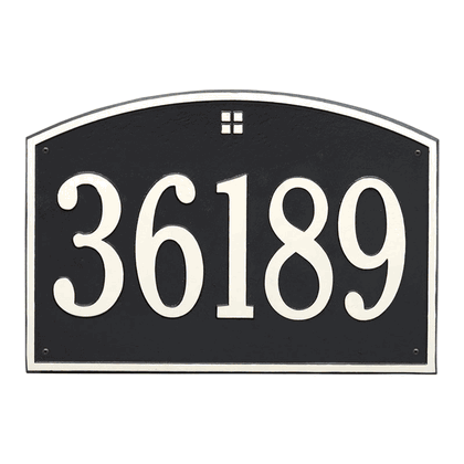 Personalized Cape Charles Large Address Plaque - 1 Line