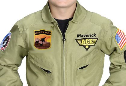Personalized Child Air Force Pilot Costume