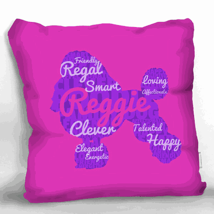 Personalized Dog Breed Pillow