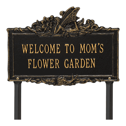 Personalized Fairy Garden Lawn Plaque