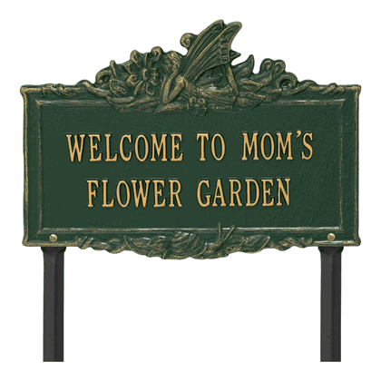 Personalized Fairy Garden Lawn Plaque