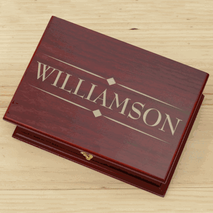 Personalized Family Tea Box