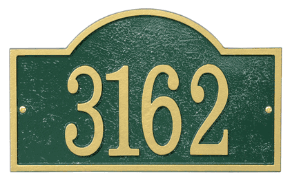 Personalized Fast & Easy Arch Address Plaque