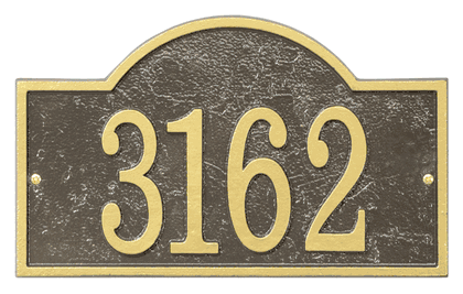 Personalized Fast & Easy Arch Address Plaque