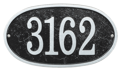 Personalized Fast & Easy Oval Address Plaque