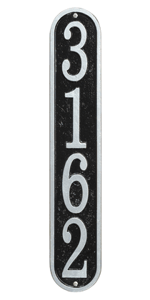 Personalized Fast & Easy Vertical Address Plaque