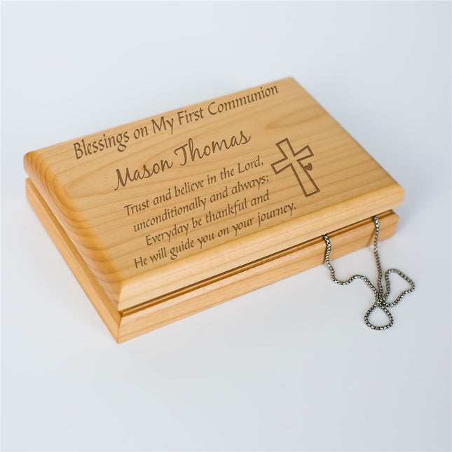 Personalized First Communion Valet Box