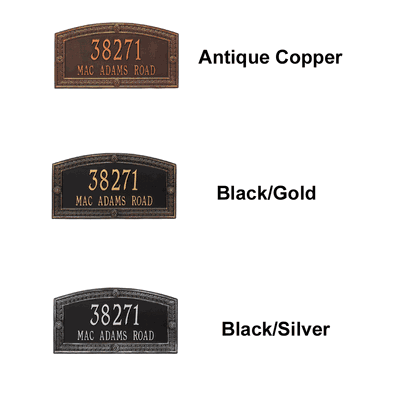 Personalized Hamilton 2 Line Estate Wall Plaque