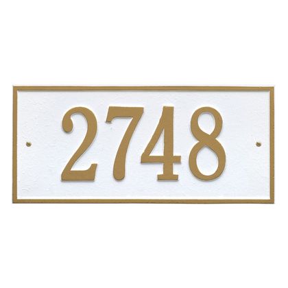 Personalized Hartford Address Plaque - 1 Line