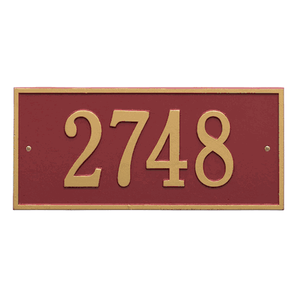 Personalized Hartford Address Plaque - 1 Line