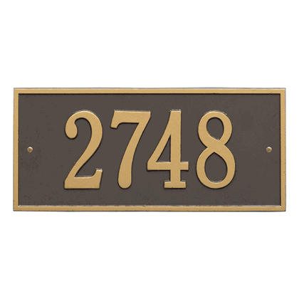 Personalized Hartford Address Plaque - 1 Line
