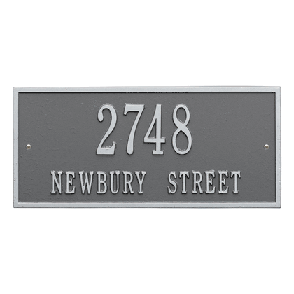 Personalized Hartford Address Plaque - 2 Line