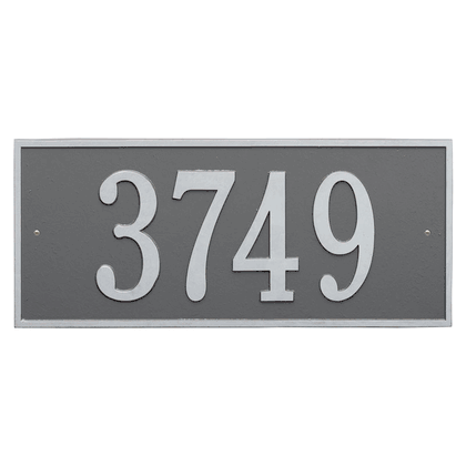 Personalized Hartford Large Address Plaque - 1 Line