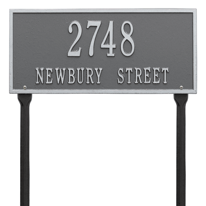 Personalized Hartford Lawn Address Plaque - 2 Line