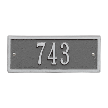 Personalized Hartford Small Address Plaque - 1 Line