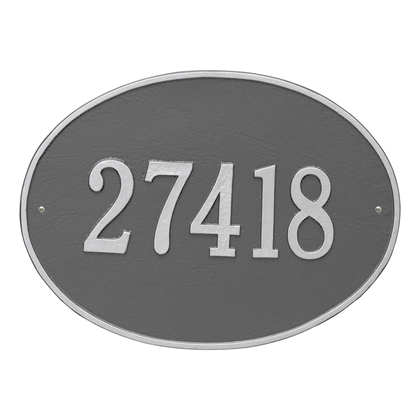 Personalized Hawthorne Large Address Plaque - 1 Line