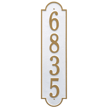 Personalized Hawthorne Large Lawn Address Plaque - 1 Line
