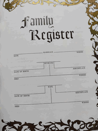 Personalized Heirloom Family Bible