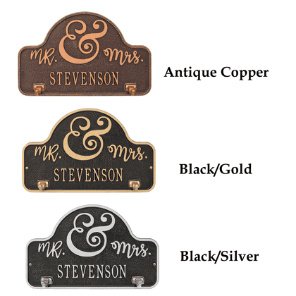 Personalized Keys to My Heart Hook Plaque