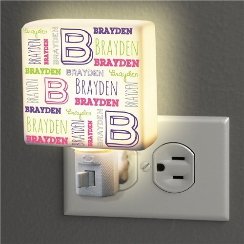 Personalized Kid's Name Night Light