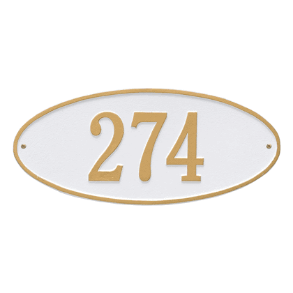 Personalized Madison Address Plaque - 1 Line