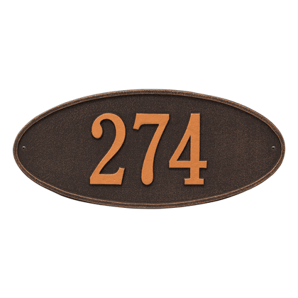 Personalized Madison Address Plaque - 1 Line