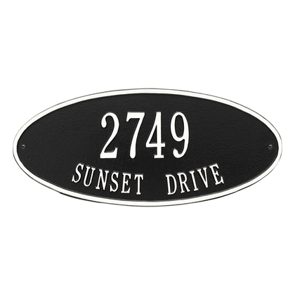 Personalized Madison Address Plaque - 2 Line