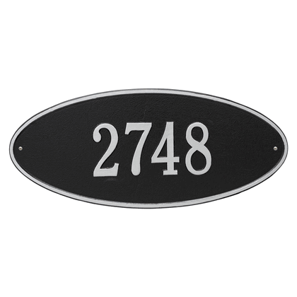 Personalized Madison Large Address Plaque - 1 Line