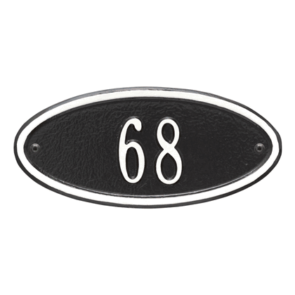 Personalized Madison Small Address Plaque - 1 Line