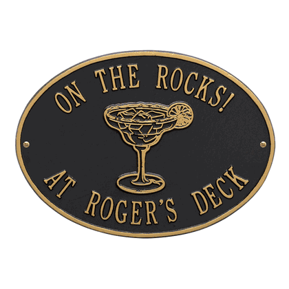 Personalized Margarita Plaque