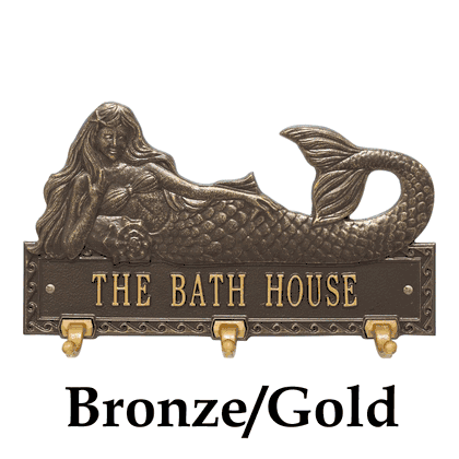 Personalized Mermaid Hook Plaque