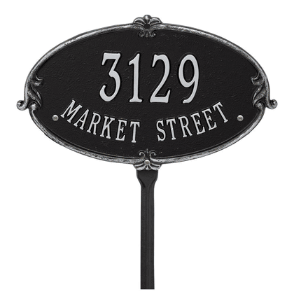 Personalized Montecarlo 2 Line Standard Lawn Plaque