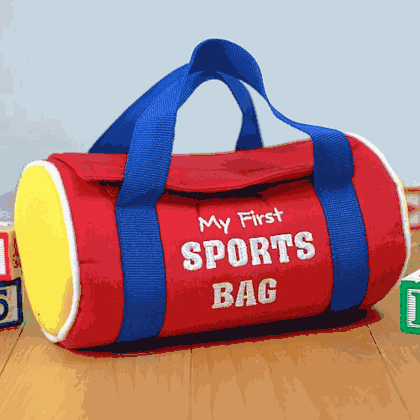 Personalized My First Sports Bag