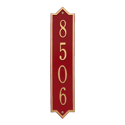 Personalized Norfolk Vertical Wall Plaque