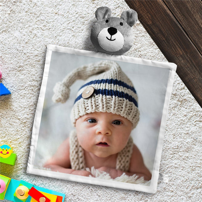 Personalized Photo Bear Lovie