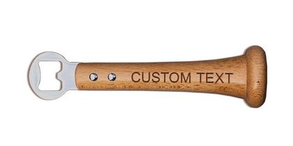 Personalized Pickoff Bottle Opener