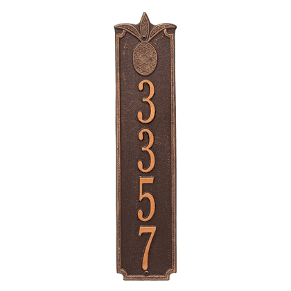 Personalized Pineapple Vertical Wall Plaque