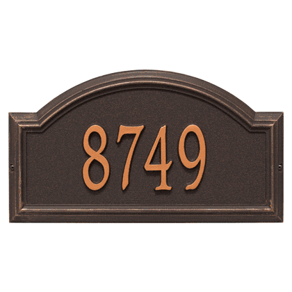 Personalized Providence Arch Address Plaque - 1 Line