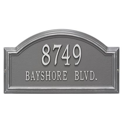 Personalized Providence Arch Address Plaque - 2 Line