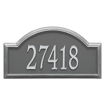 Personalized Providence Arch Large Address Plaque - 1 Line