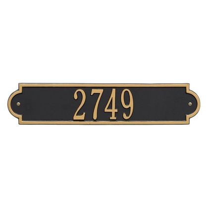 Personalized Richmond Standard 1 Line Wall Plaque