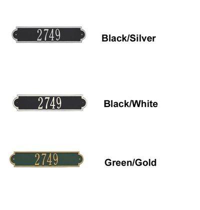 Personalized Richmond Standard 1 Line Wall Plaque
