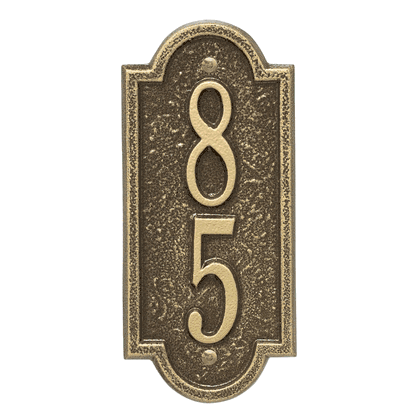 Personalized Richmond Vertical Mini Wall Plaque